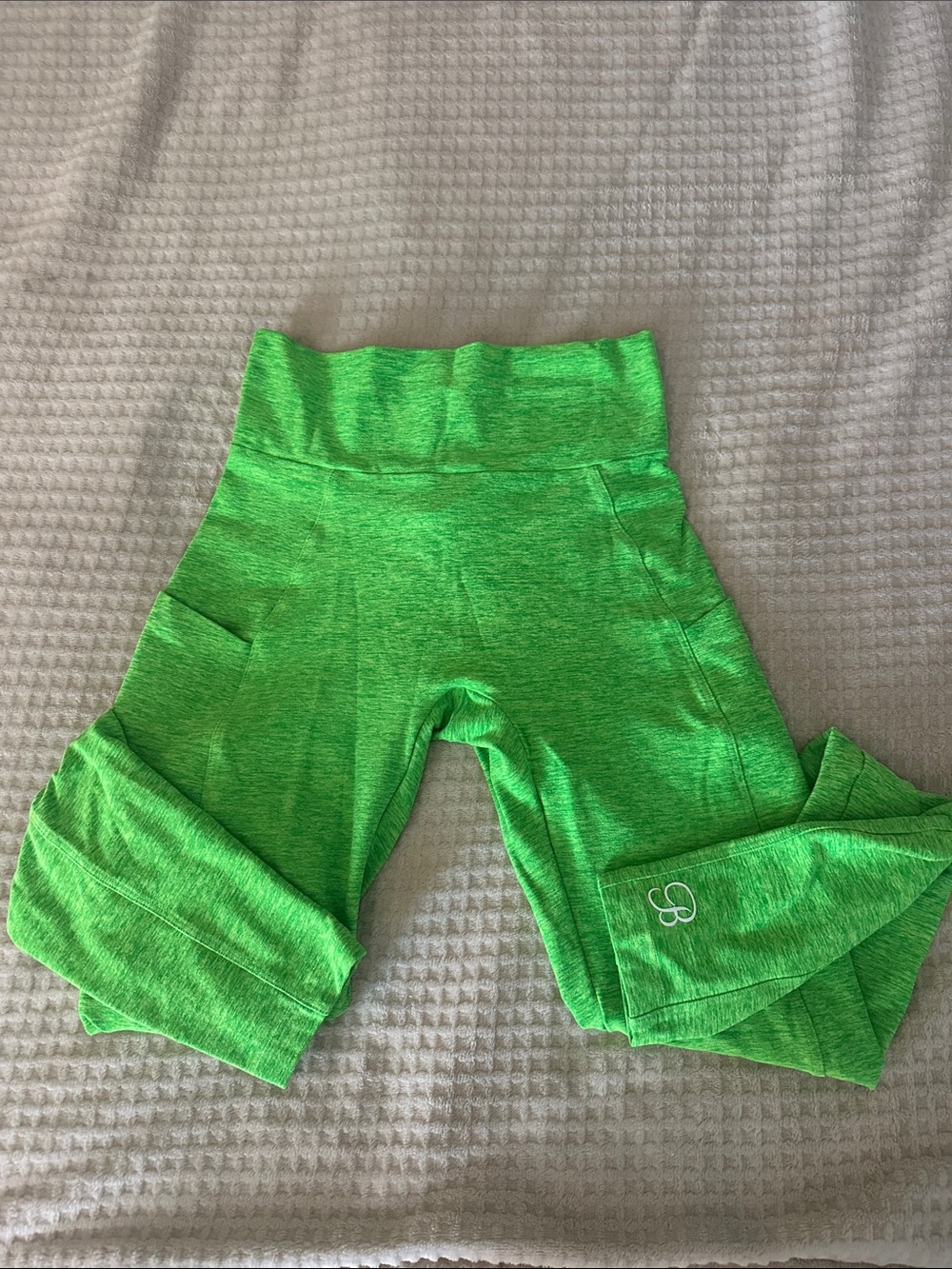 Bombshell Sportswear Bright Neon Green High-Waist Pocket Leggings